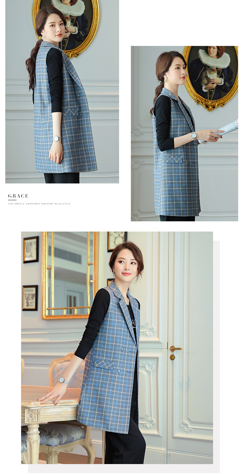 Gilet femme en Mélange de fibres chimiques - Ref 3316991 Image 19