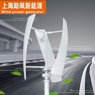 100W-1000W垂直轴风力发电机 风光互补路灯家用系统 磁悬浮电机|ru