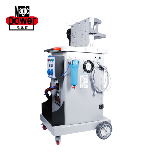 Kajeshi dust-free dry mill Automobile pneumatic vacuum cleaning paint putty grinder Paint sandpaper electric polishing machine