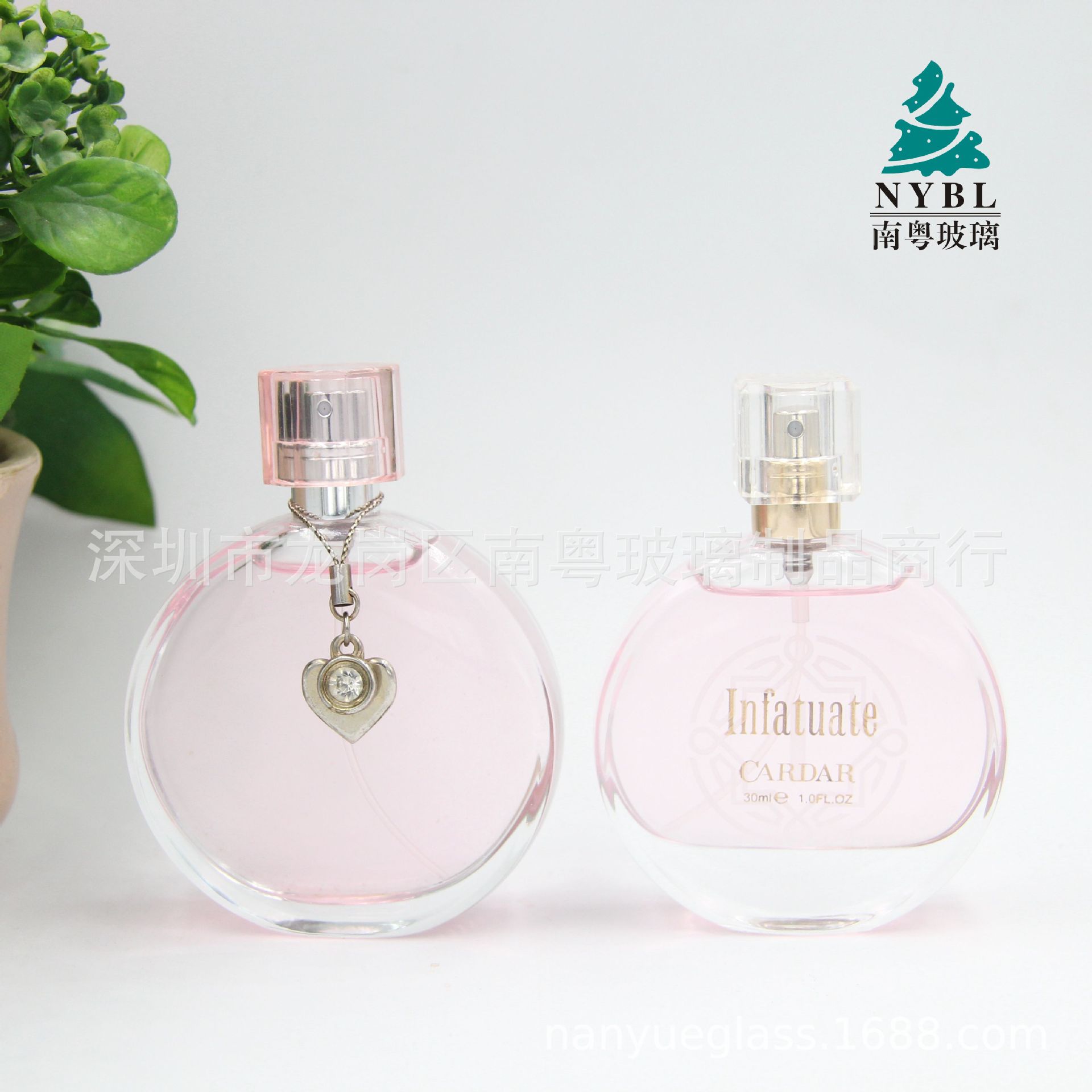 50m40mll30ml女士香水喷雾瓶抛光瓶