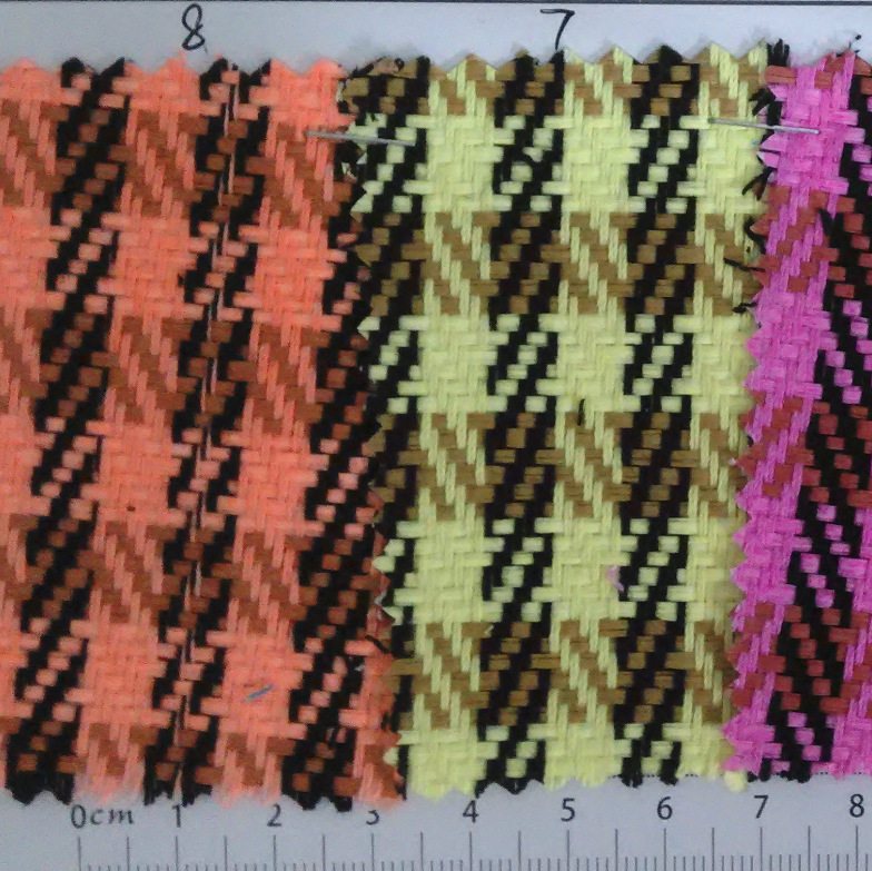 MB4389支持网购混批千鸟格PP草面料适用鞋材手袋箱包