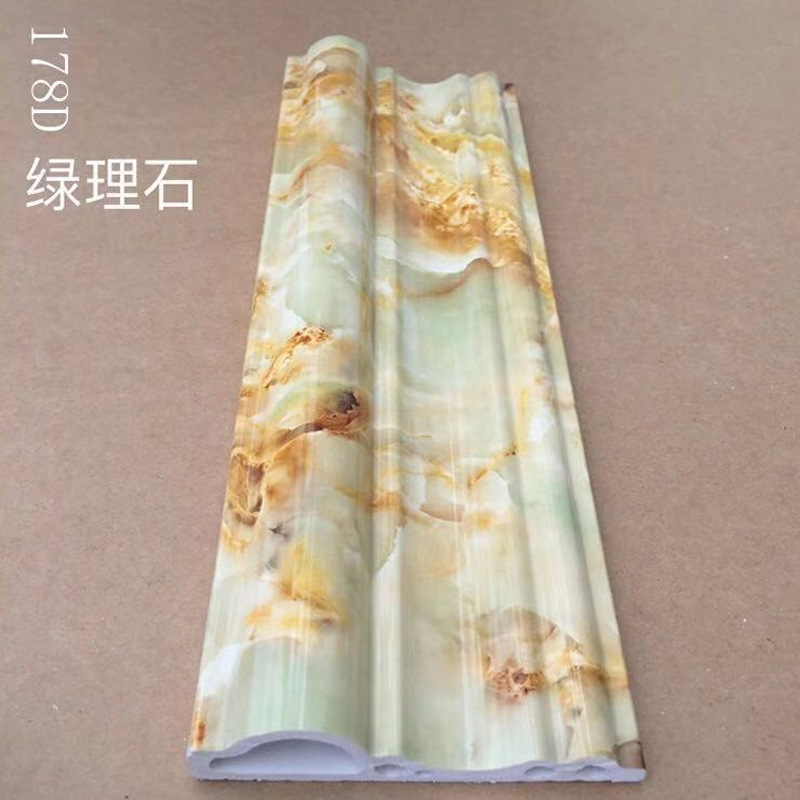 Manufacturers supply pvc line Marble Background wall decorate Wire board Elevator door decorate line