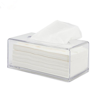 European style Hotel supplies KTV originality rectangle transparent Acrylic Removable Tissue box vehicle Tissue box