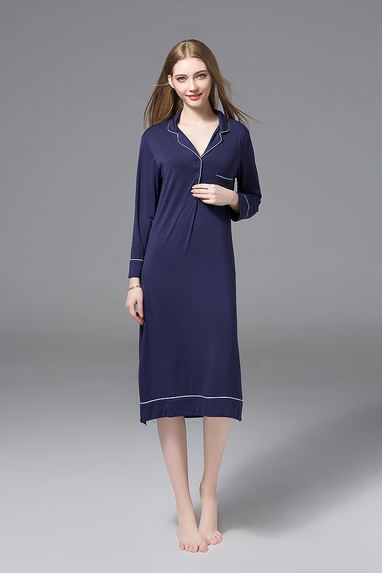 Chemise de nuit Jupe longue en Modal - Ref 3367632 Image 29