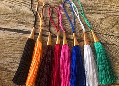 Tassel tassel diy handmade materials hanging tassel antique hanging curtain accessories hair accessories golden spring tassel