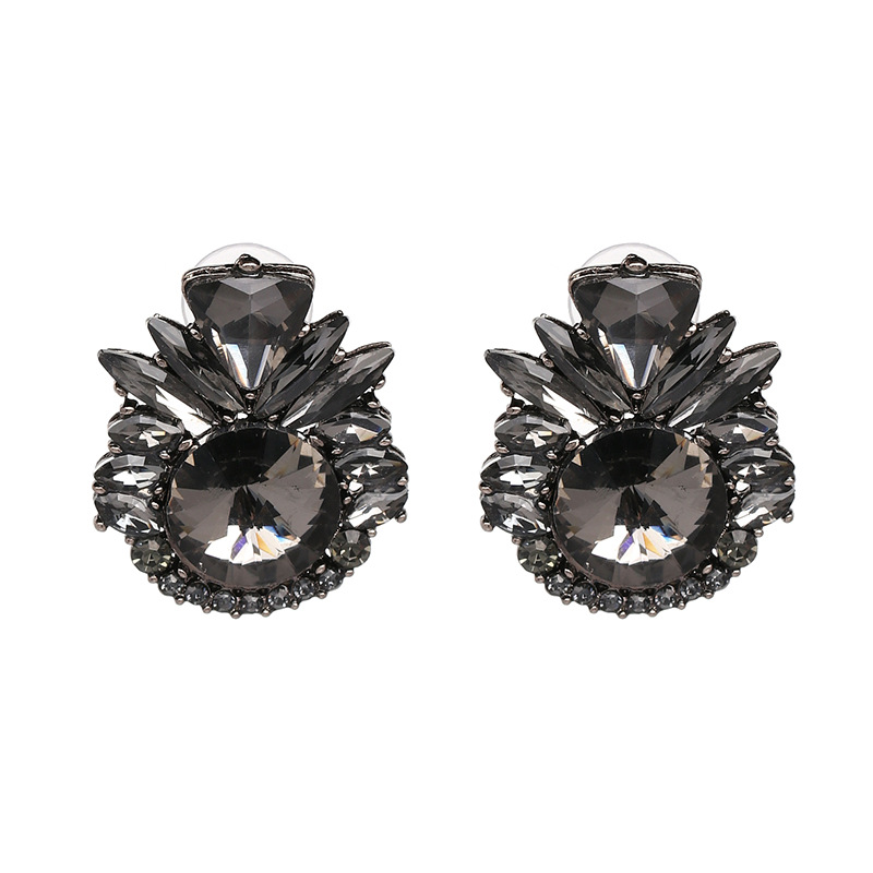 Imitated crystalCZ Fashion Flowers earring  color NHJJ5079colorpicture7