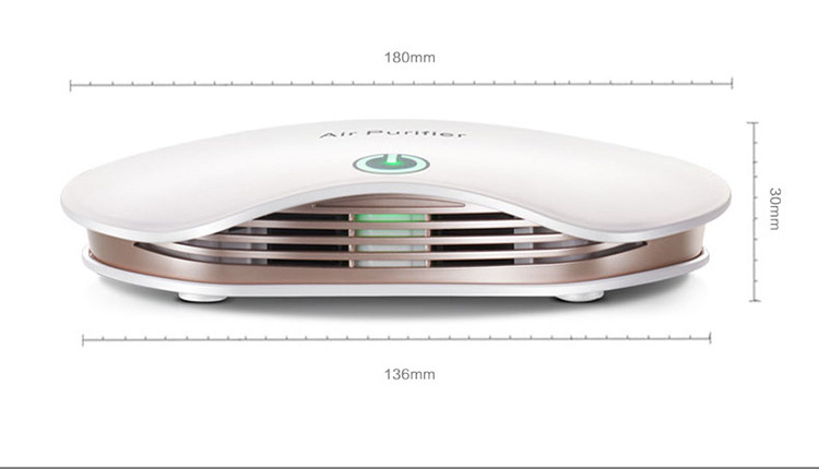 2024 new car air purifier home maternal and child intelligent sterilization in addition to formaldehyde anion purifier gift