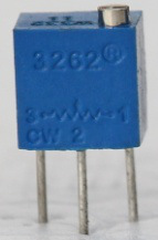 3262W-201微调精密多圈电位器，环保产品W型顶调正调 X,P侧调