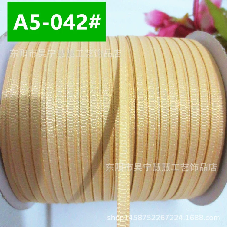 Трехдюймовые 3-75мм A5 ребристые аксессуары для волос, тканевые аксессуары лента ребристые бирки цветы подарочная упаковка