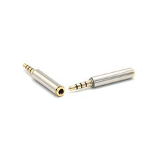 跨境手机耳机3.5mm公转3.5mm母 音频线转接头3.5mm转接头延长