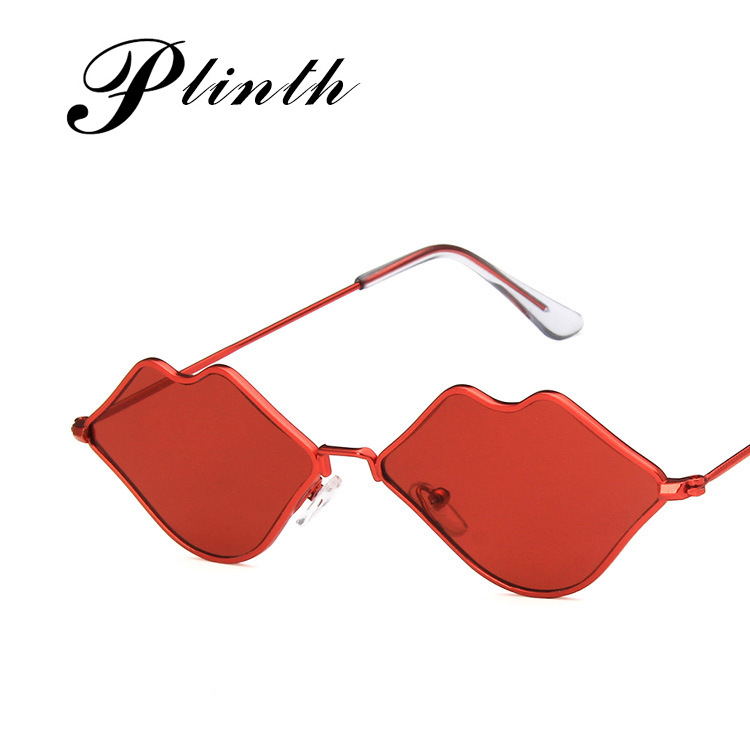 Internet Celebrity Street Photographic Sunglasses Women's 2018 New Korean Style Trendy Retro Harajuku Style Sunglasses Lips Seaside Concave Shape Internet Celebrity Street Photographic Sunglasses Women's 2018 New Korean Style Trendy Retro Harajuku Style Sunglasses Lips Seaside Concave Shape