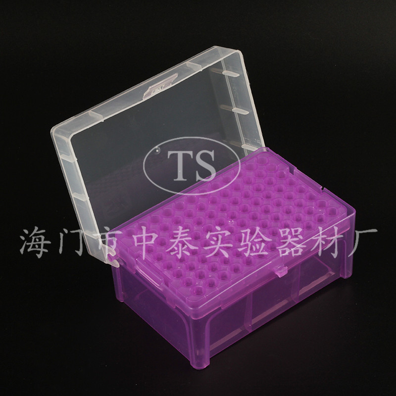 10ul加长吸头通用吸头盒 96孔仿进口吸头盒