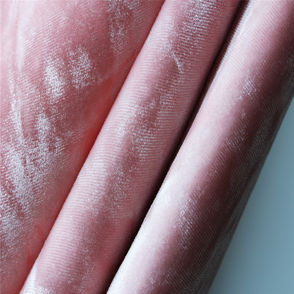 女装丝绒打底衫面料 弹力柔软贴身