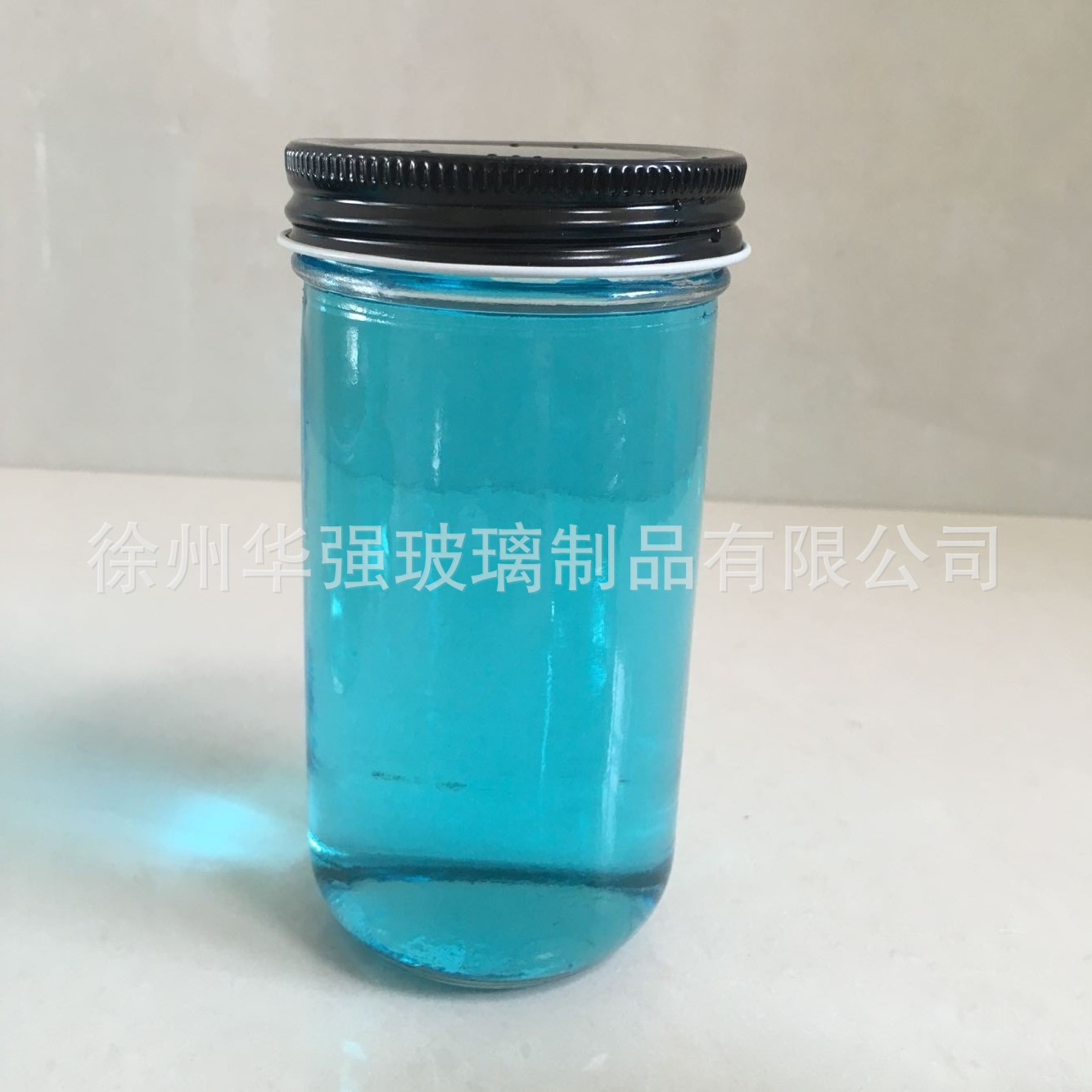 鱼子酱辣椒酱瓶玻璃瓶果酱瓶罐头瓶蜂蜜瓶分体式盖子密封罐