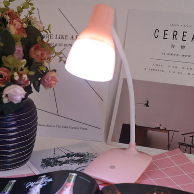 WJL-606护眼触摸台灯 USB充电学生学习宿舍床头阅读小夜灯3档调光|ms