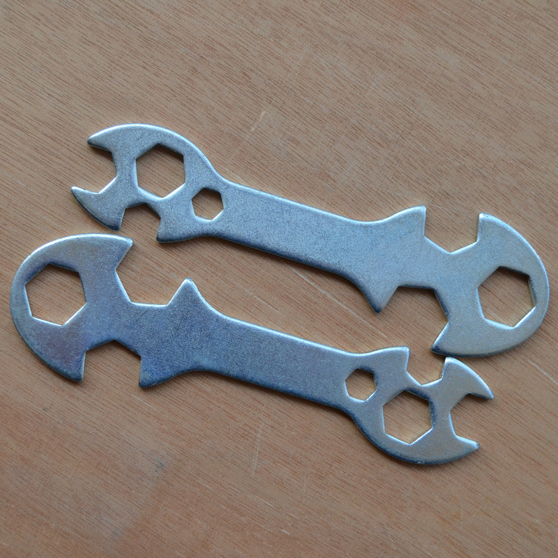 厂家批发螺丝多孔扳手 薄片花片维修扳手 鱼型扳手自行车专用扳手