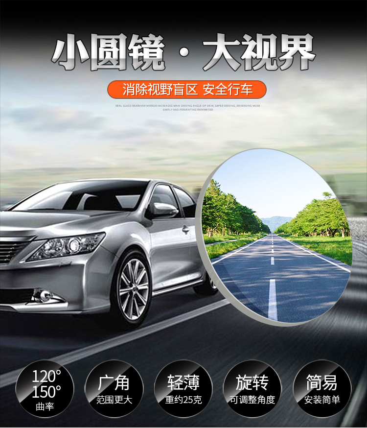 后视频小圆镜
