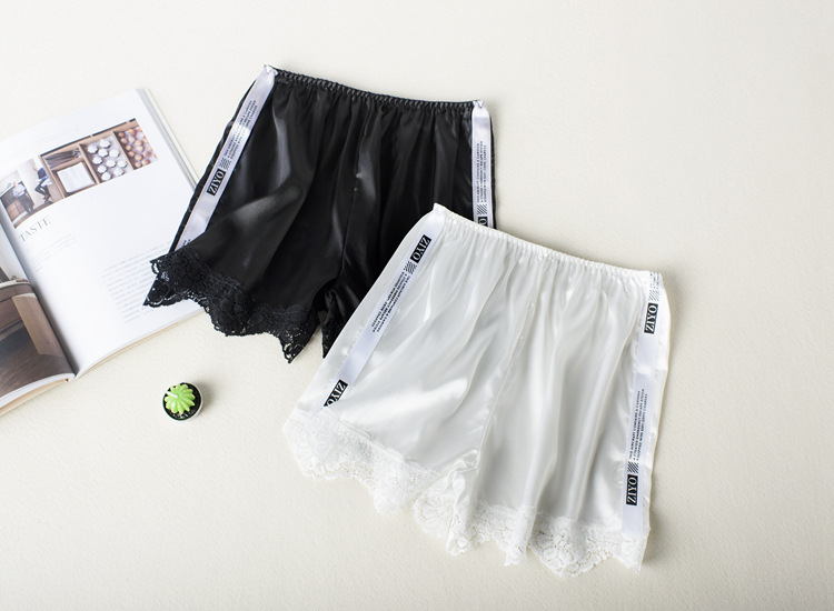Silk Shorts Black