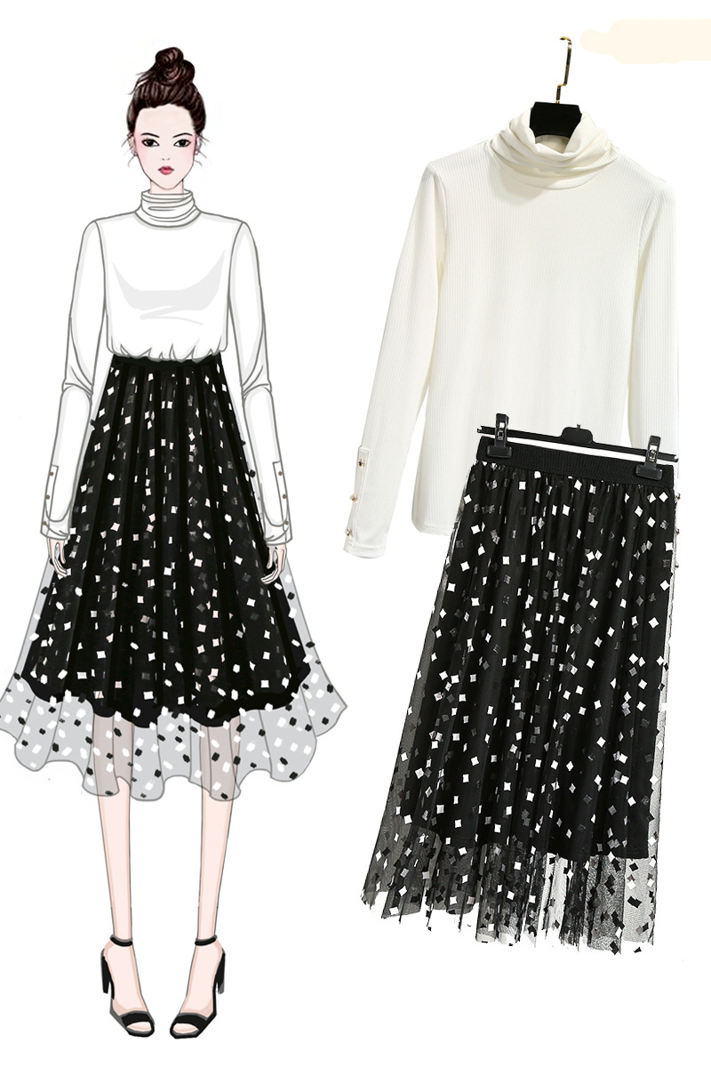 Costume femme en Mélange de coton - Ref 3334588 Image 4