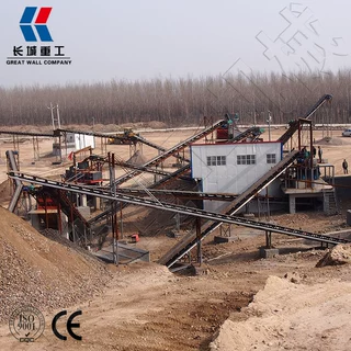 大型高速公路石子生产线 石料生产线反击破 砂石生产设备