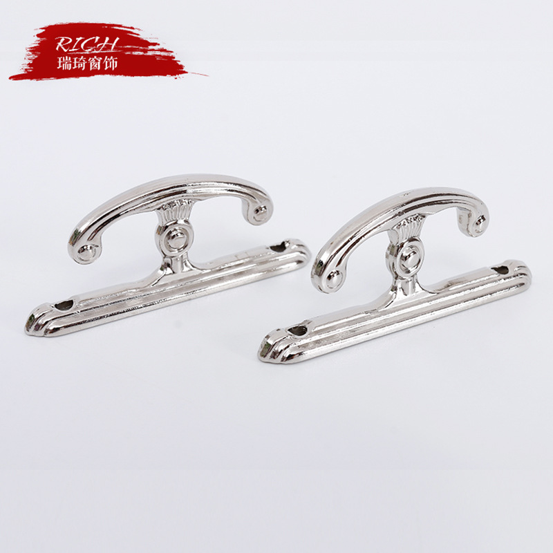 瑞琦窗饰辅料 跨境货源小巧玲珑门把墙钩批发 铁具窗帘钩子|ru