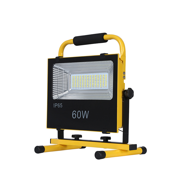 新款led充電投光燈30W60W120W紅藍(lán)爆閃,跨境貨源,白光補(bǔ)光燈