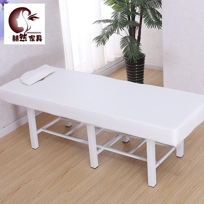 Manufactor wholesale Massage Table cosmetology Healthcare Body Needlework Massage bed Square comfortable Velvet surface thickening Beauty bed