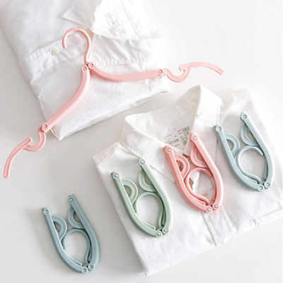 Portable travel Folding hanger Travel on business convenient practical coat hanger originality Modern minimalist Beautiful coat hanger