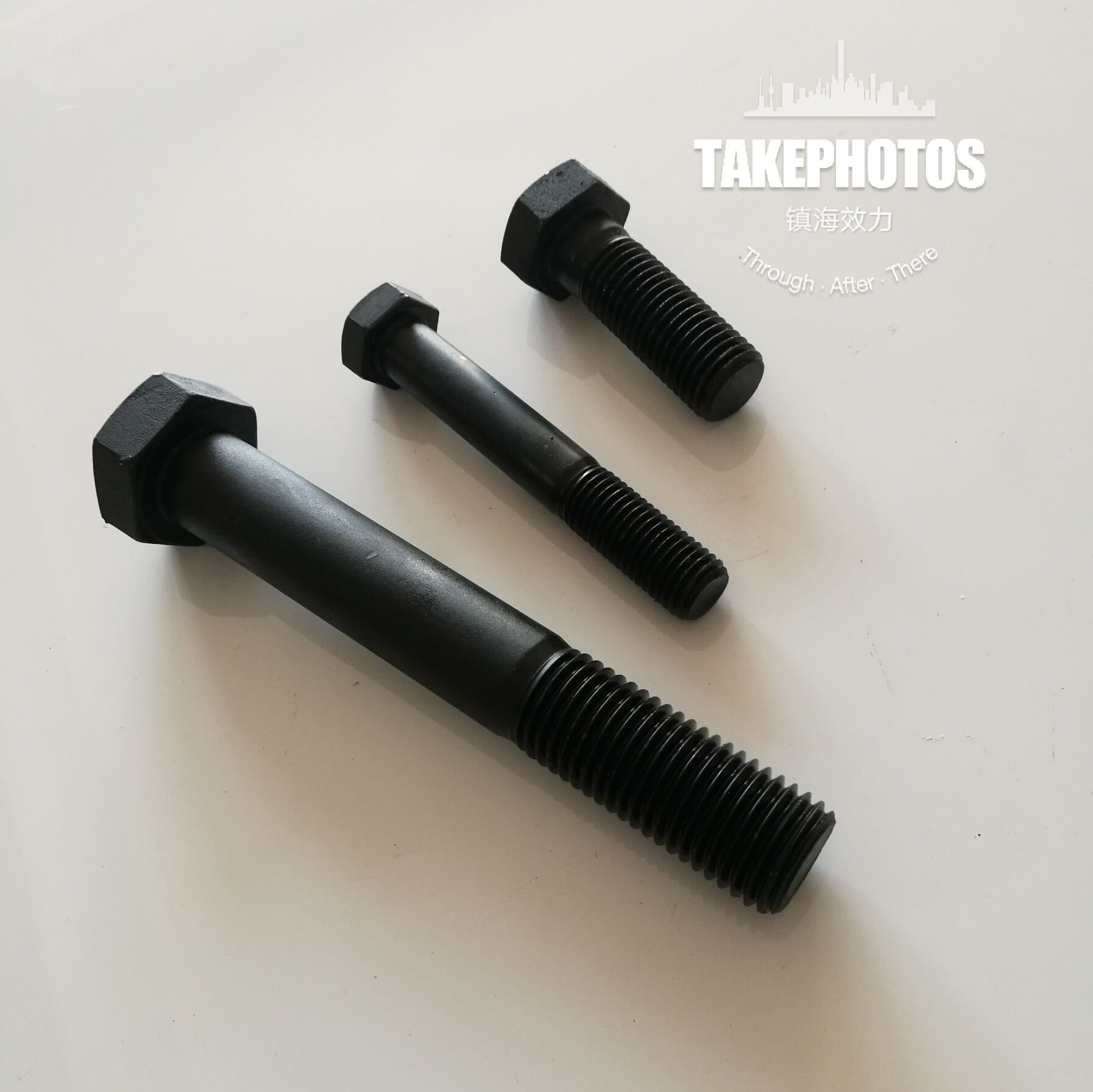 供应8.8级外六角螺栓、镀锌、发黑、达克罗