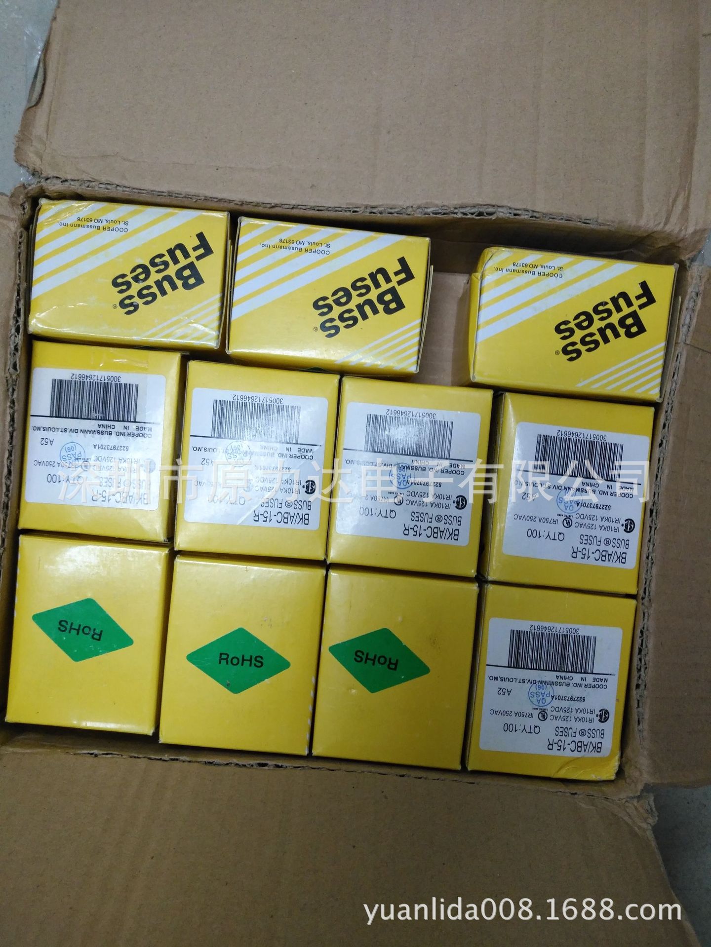 热卖Eaton /BUSSMANN 原厂正品BK/ABC-15-R  ABC-15-R