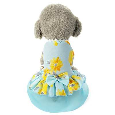 狗狗衣服批发泰迪裙子秋装比熊博美猫咪服饰宠物公主裙薄款狗夏装|ms