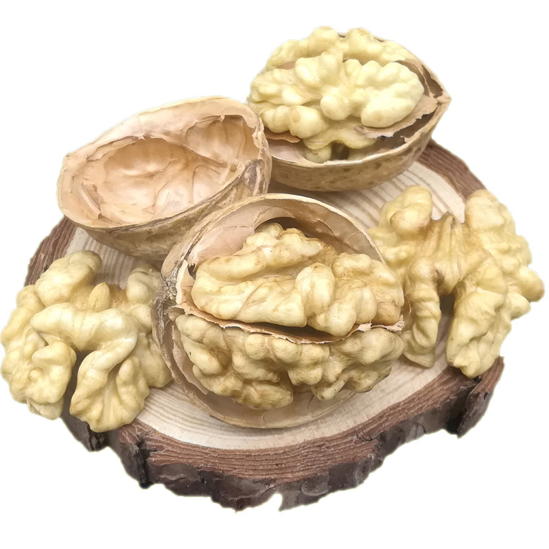 新疆薄皮核桃 新貨原味大果185核桃 手剝紙皮核桃阿克蘇核桃