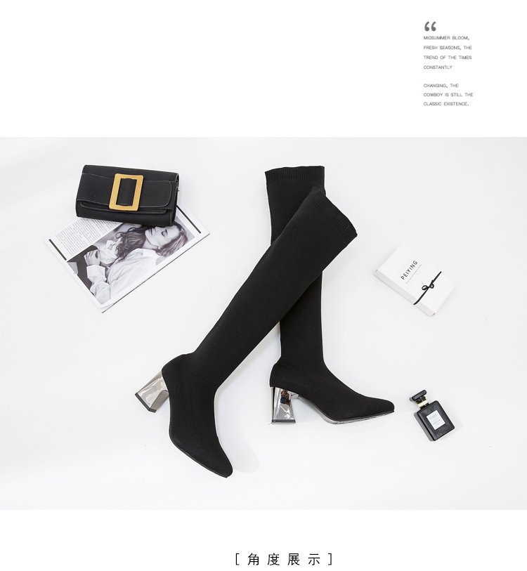 Bottes femme en Tissu - Ref 3354712 Image 25