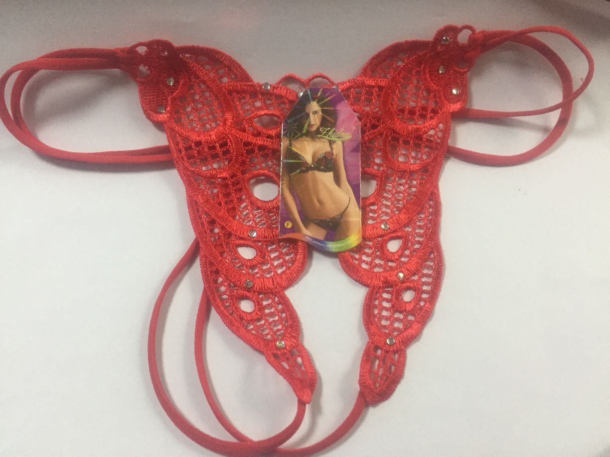 瑜惠情趣内裤花语暗绣开裆T裤性感内衣内裤丁字裤1029