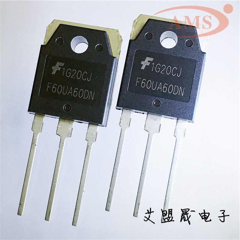 FFA60UA60DNT F60UA60DN TO-3P 快速恢复二极管 全新现货