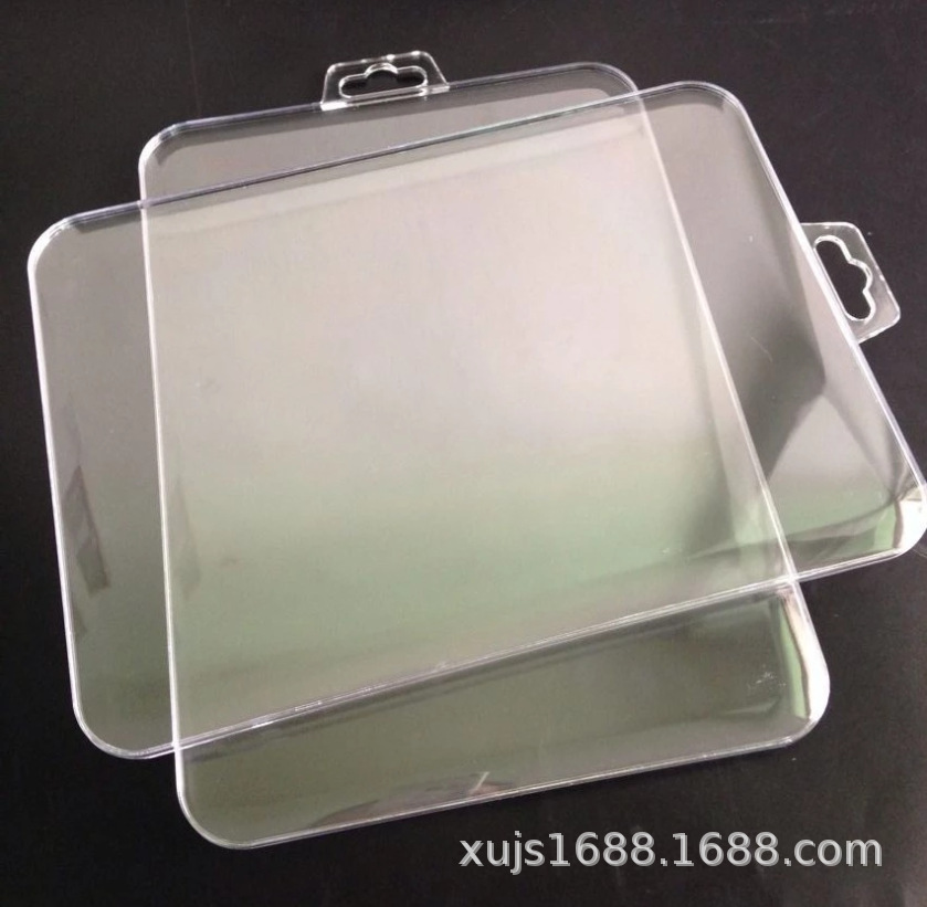 平板钢化膜包装盒 ipad钢化玻璃膜水晶盒 平板贴膜透明塑料包装盒
