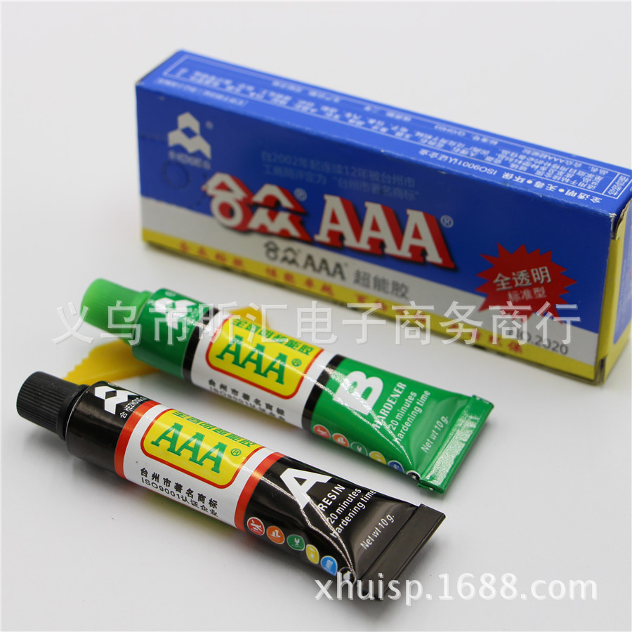 diy饰品配件 饰品专用胶水 AB胶高强度胶水 皮绳扣胶水慢干型