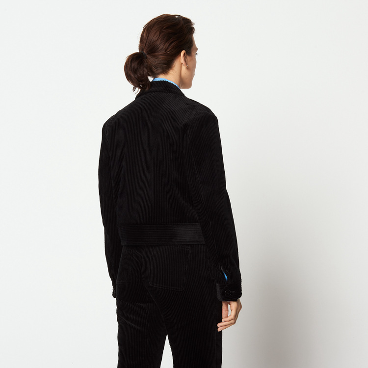 Blouson femme en Velours côtelé - Ref 3321152 Image 3