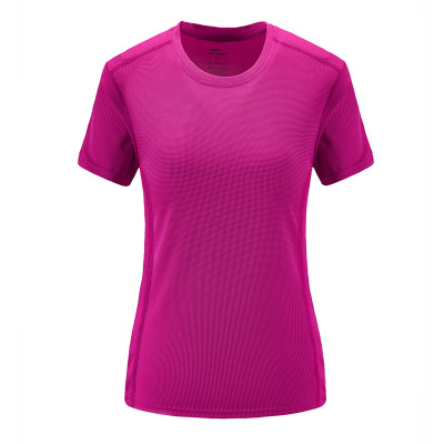 批发情侣速干t恤 男短袖速干衣户外速干t恤 女短袖t恤批发t恤定制|ru