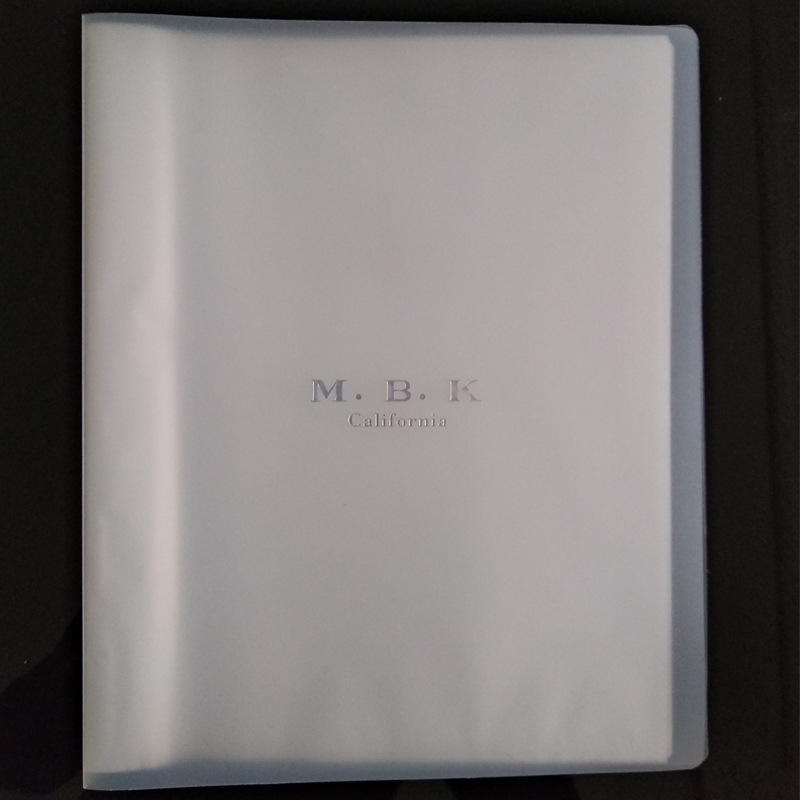 定做a4透明资料册线圈a3资料册20页塑料卡通资料册a5厂家现货批发|ru