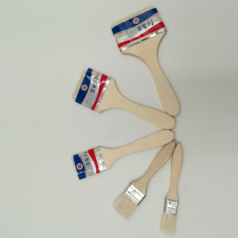 廠家批發羊毛刷 支持定制質量保障 木柄燒烤刷輥 多種規格毛刷