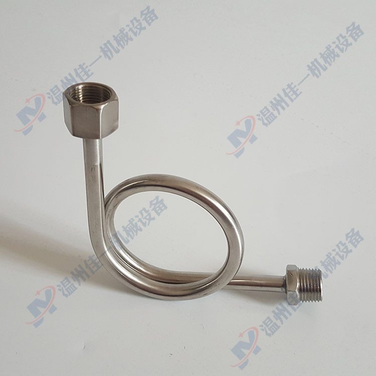 加工定制90度压力表缓冲管 L型压力表弯管 90度直角压力表缓冲管