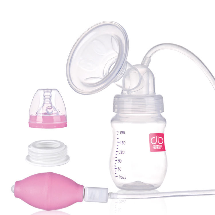 baby spherical Breast pump Petal type massage Milk sucking device transformation Milk Secretion