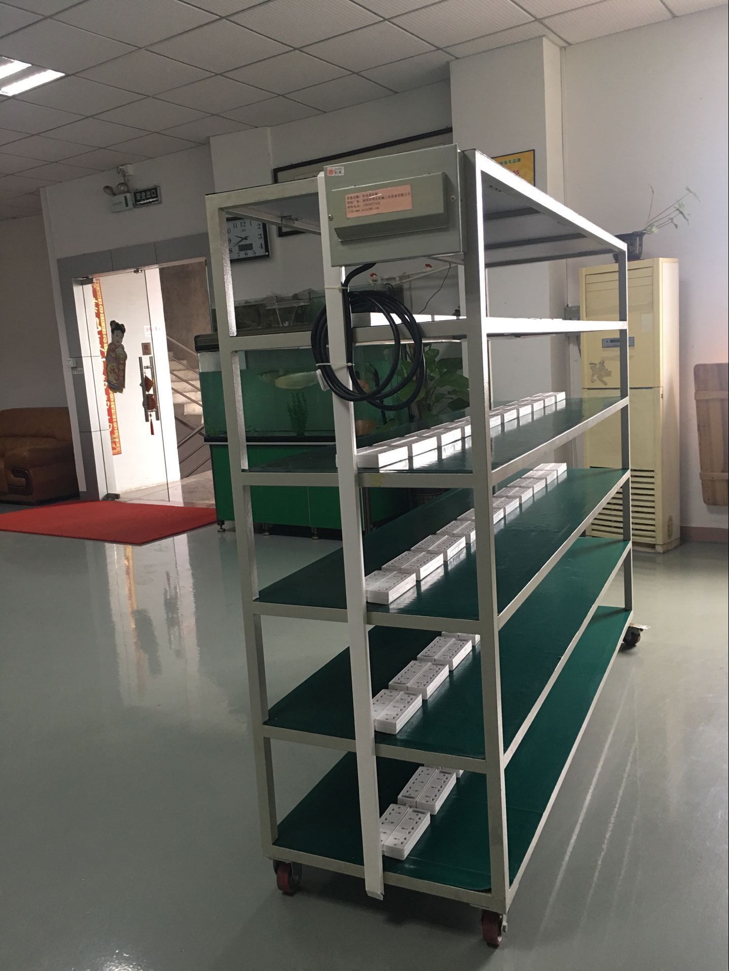 供应老化架充电器老化架适配器老化架非标定做老化车卷发器老化架