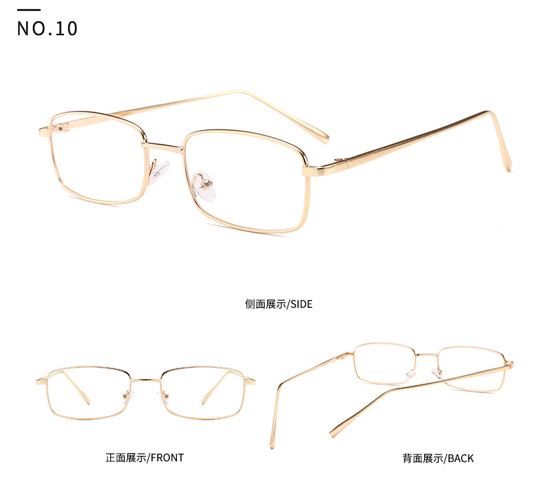 Capsule-shaped Narrow Retro Sunglasses European And American Catwalk Square Sunglasses display picture 4