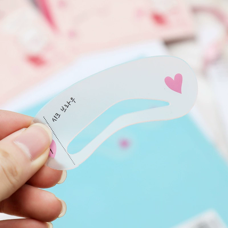 Novice eyebrow trimming assistant eyebrow card repair card thrush auxiliary eyebrow repair tool commonly used eyebrow card supply