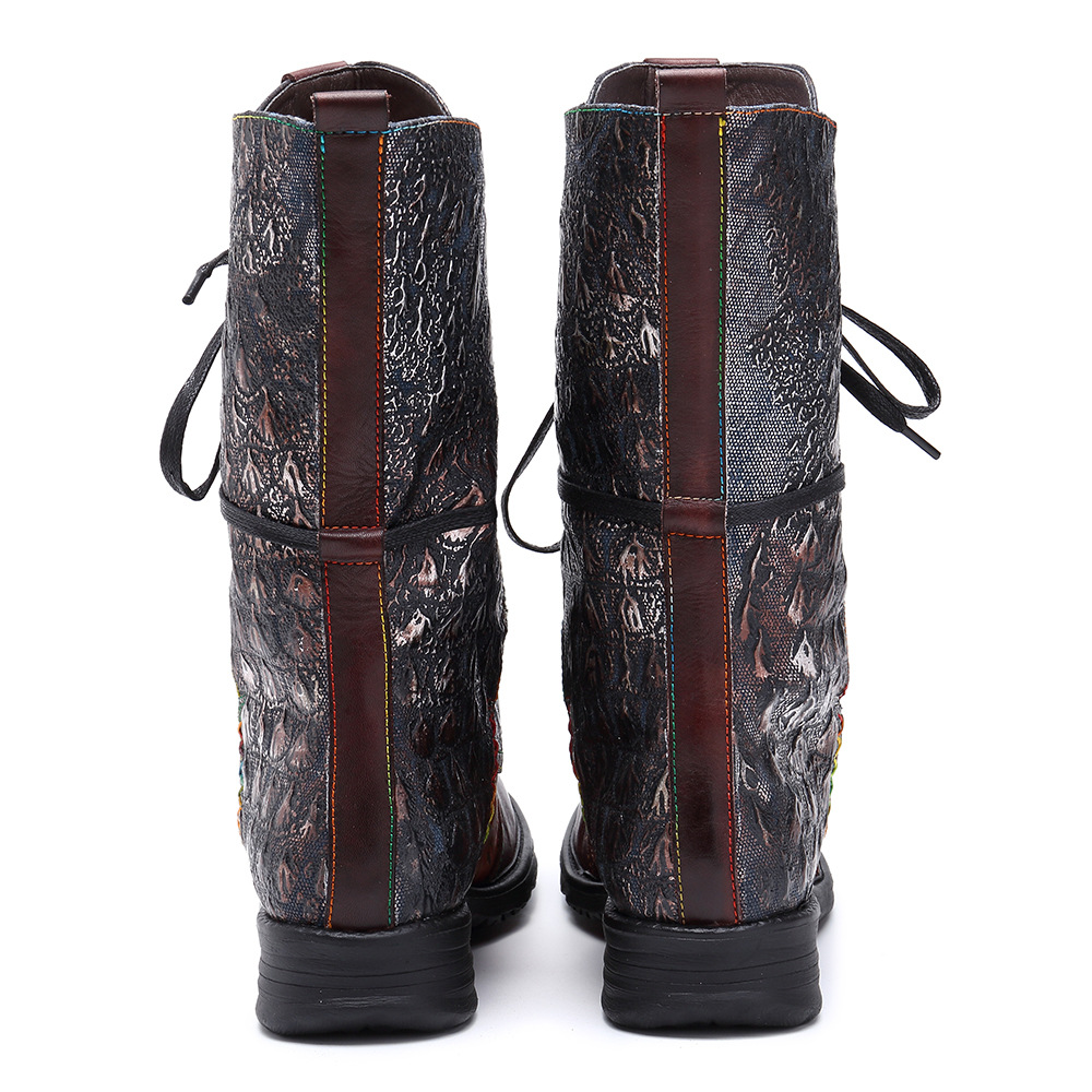 Bottes femme en En cuir - Ref 3354861 Image 16
