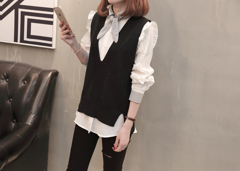 Gilet femme en Fil de base - Ref 3316688 Image 44