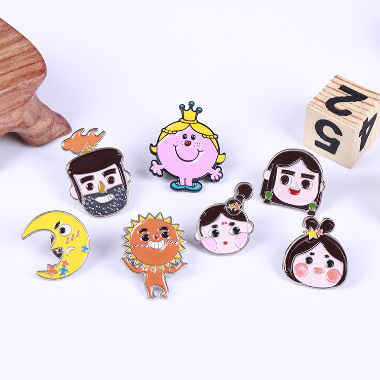 定制卡通动漫金属徽章胸章 司徽厂家制作