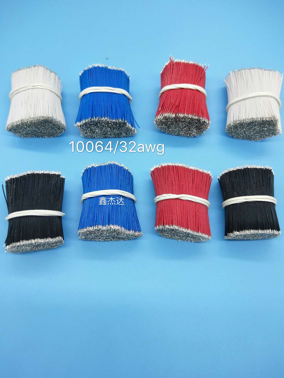 厂家10064铁氟龙线34AWG0.3耐高温线电子线150°c蓝牙耳机咪头线